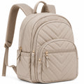 Beiger Rucksack 25L mit Gepolstertem Design