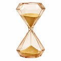 Dekorative Sanduhr Kristall 30 Minuten Gold