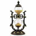 Dekorative Sanduhr Schwarz/Gold 30 Minuten
